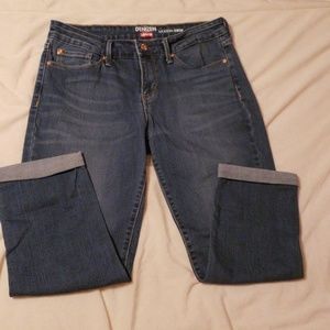 Levi Denizen Stretch Cuffed Crop Pants